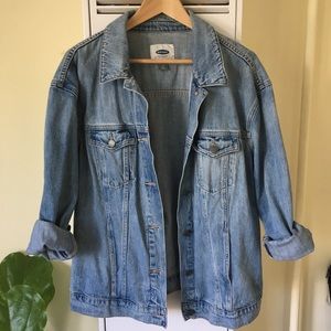 Classic light wash denim jacket